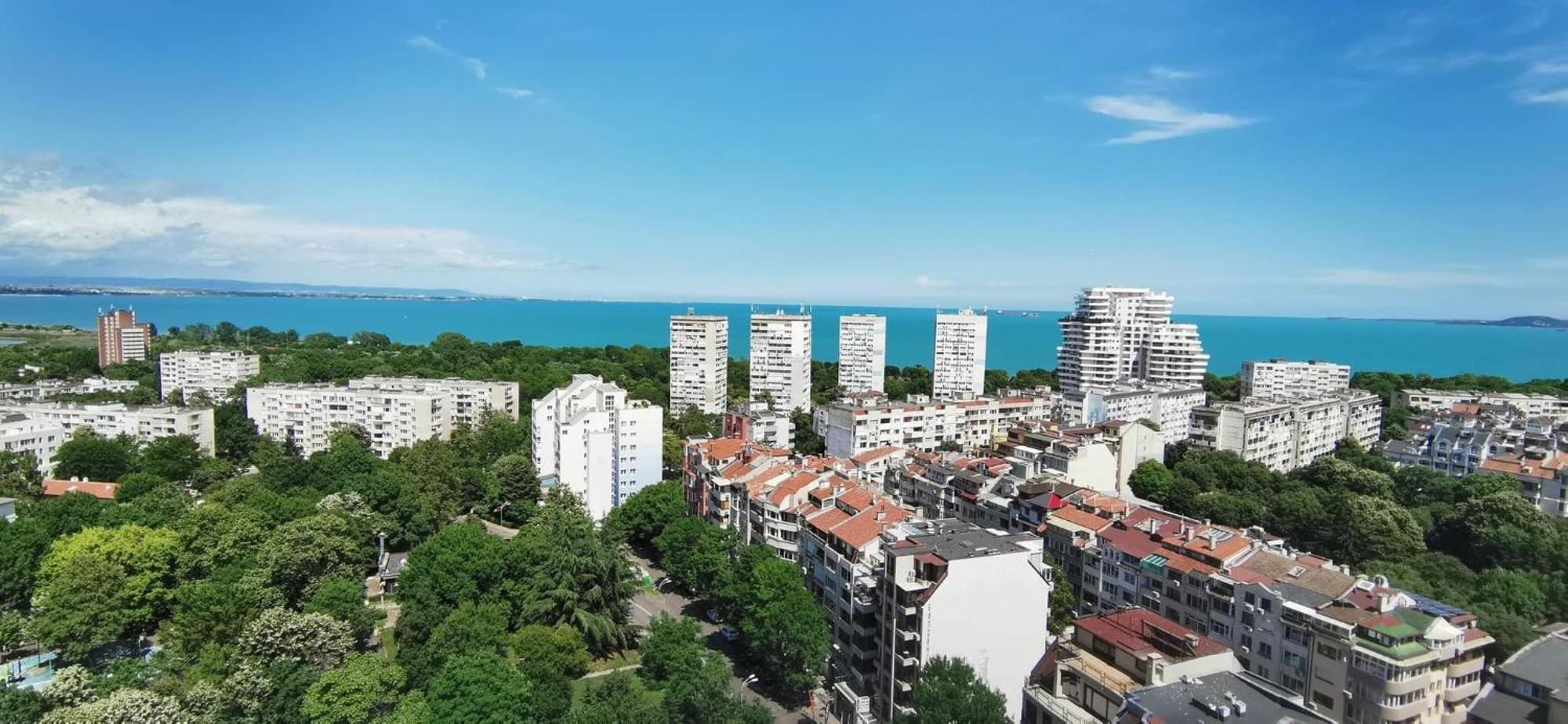 Апартамент Панорама Лазур Burgas Exterior foto